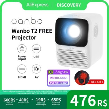 Projetor Wanbo T2 FREE
