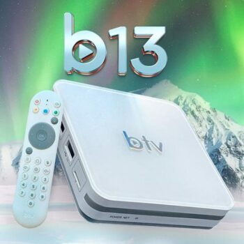 Receptor Digital BTV 13 - 4K Sem Antenas
