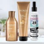 Redken Kit All Soft Shampoo 300ml + All Soft Máscara 250ml + Leave-in Redken One United 150ml | Shampoo Proprociona Brilho e Cabelos Sedosos | Máscara Hidratante Anti-frizz | Leave-in Multibenefícios