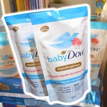 Refil Sabonete Líquido Baby Dove Hidratação Enriquecida 180ml