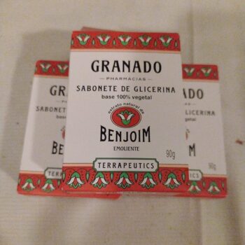 Sabonete Terrapeutics Benjoim, Granado, Vermelho, 90G