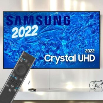 Samsung Smart TV Crystal UHD 4K 50BU8000 2022, Painel Dynamic Crystal Color, Design Slim 50"