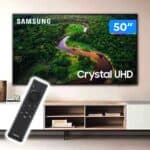 Smart TV Samsung 50" UHD 4K Processador Crystal UN50CU8000GXZD