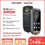 Smartphone Oukitel k16 Mini Cupom