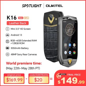Smartphone Oukitel k16 Mini Cupom