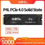 SSD NVME Gen4 Geil P4L 2TB 5000/4600MB/s