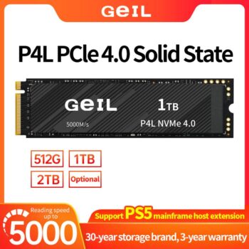 SSD NVME Gen4 Geil P4L 2TB 5000/4600MB/s