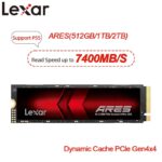 SSD NVME Lexar ARES GEN4 7400MB/s