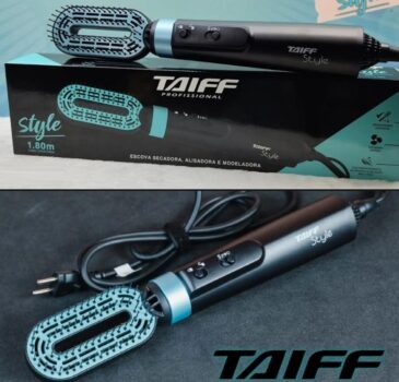 Taiff Escova Style Secadora Alisadora E Modeladora 127V