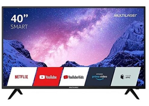 Tela 40' FHD com Função Smart e Wi-Fi Itegrado - Multilaser TL035