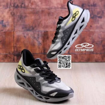 Tenis Olympikus Saturno Cinzaamarelo Qr Olympikus