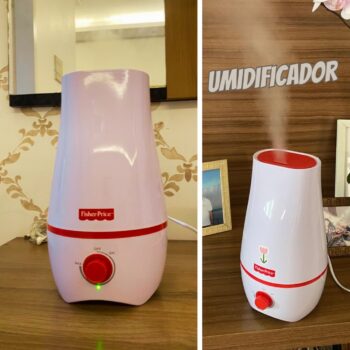 Umidificador de Ar Ultrassônico 2,2L Fisher-Price - HC055