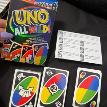UNO Jogo de cartas All Wild, Multicolorido