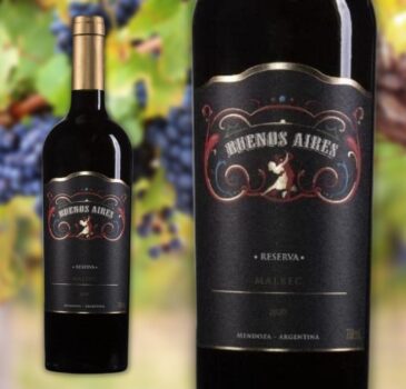 Vinho Argentino Buenos Aires Malbec 750ml