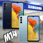 (2 Unidades) Smartphone Samsung Galaxy M14 5G, 128GB, 4GB RAM, Tela Infinita de 6.6" Dual Chip