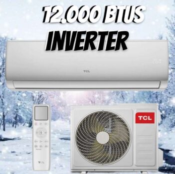 Ar Condicionado Inverter Split Hi Wall TCL 12.000 Btus Frio 220v