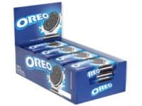 Biscoito Recheado Baunilha Original Oreo Display - 36g 8 Unidades