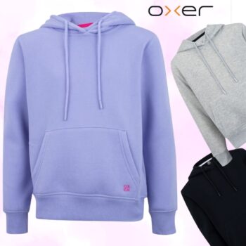 Blusa de Moletom Infantil Oxer Canguru com Capuz