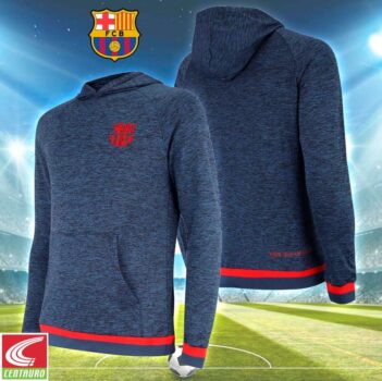 Blusão Barcelona com Capuz - Masculino