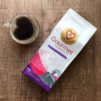 Café, Torrado e Moído, Gourmet Mogiana Paulista, Pacote, 250g, 3 Corações