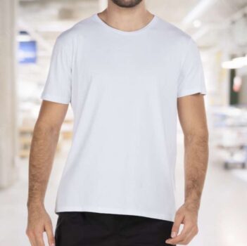 Camiseta Cava Tradicional Oxer Manga Curta Basic New Baixa Sustentação II - Masculina