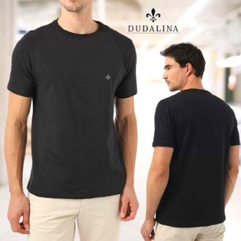 Camiseta Dudalina Lisa Preta