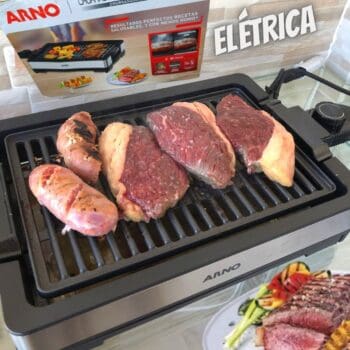 Churrasqueira Elétrica Arno Mais Sabor E Menos Fumaça Gpra