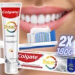 Colgate Total 12 Clean Mint - Creme Dental, 2 unidades de 180g