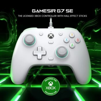 Controle c/ Fio Gamesir G7 SE c/ Hall Effect p/ Xbox Series S, X, One, Windows 10 e 11