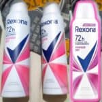 Desodorante Antitranspirante Aerosol Feminino Rexona Powder Dry 72 horas 150ml (A embalagem pode variar)