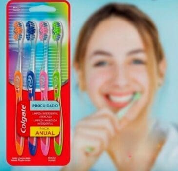 Escova Dental Colgate Pro Cuidado 4Unid