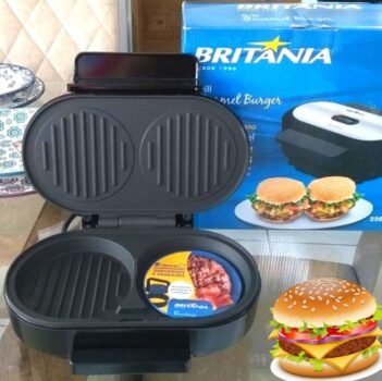 Grill Britânia Gourmet Burger 1000W - Coletor de Gordura