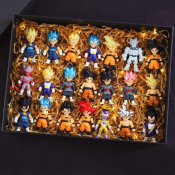 Kit 16 Bonecos Dragon Bal 7-13cm