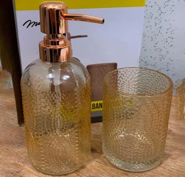 Mimo Style Conjunto de Banheiro Acqua, Amarela