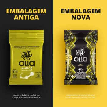 Olla , Preservativo Olla Lubrificado Prolong , 3un , 3