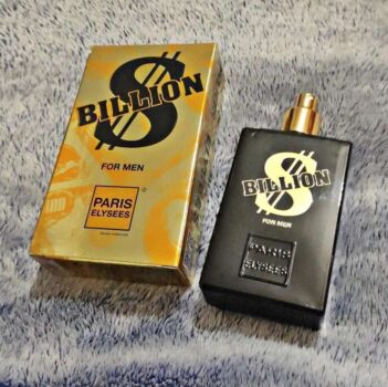 Perfume Importado Paris Elysees Eau De Toilette Masculino Billion $ 100ml