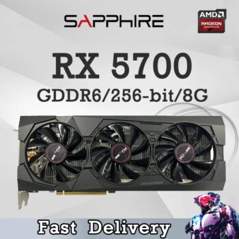 Placa de Vídeo AMD Radeon RX 5700 8GB Sapphire Usada Triple Fan