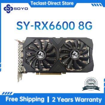 Placa de video RX 6600 8GB Soyo