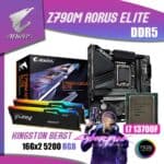 PLACA MÃE GIGABYTE Z790M AORUS ELITE DDR5 LGA1700