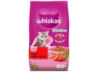 Ração Whiskas Carne e Leite Gatos Filhotes 900 g