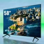 Samsung Smart TV 58" UHD 4K 58CU7700 2023, Processador Crystal 4K, Gaming Hub, Visual Livre de Cabos