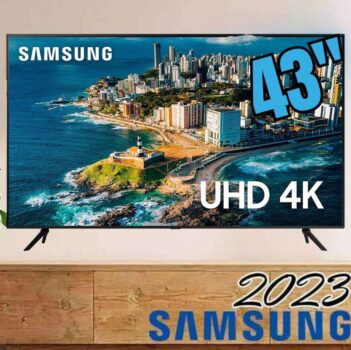 Samsung Smart TV Crystal 43" 4K UHD CU7700 - Alexa built in, Samsung Gaming Hub