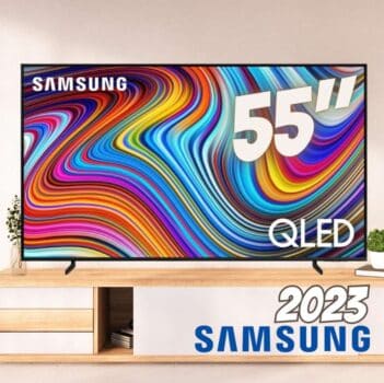 Samsung Smart TV QLED 4K Q60C 2023 Modo Game Tela sem limites 50" 50"