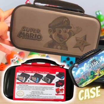 Seleção de Estojo de transporte oficialmente licenciado para Nintendo Switch