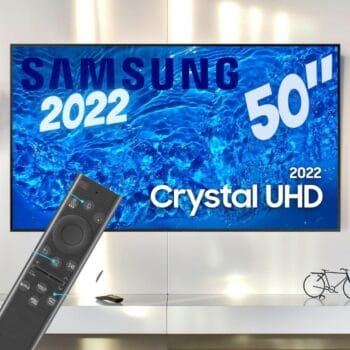 Smart TV LED 50" 4K UHD Samsung 50BU8000 - Wifi, USB
