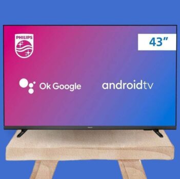 Smart TV Philips 43" LED FullHD Android TV 43PFG6917/78 Dolby Atmos Dolby Digital