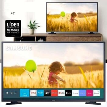 Smart Tv Samsung 43 Polegadas LED Tizen Full HD WiFi