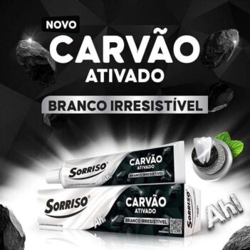 SORRISO, Gel Dental Carvão Ativado 140g