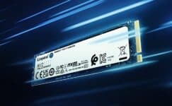 Ssd 1tb M.2 NVMe PCIe 3500mb/s Leit - 2100mb/s Grav NV2 SNV2S/1000G Kingston