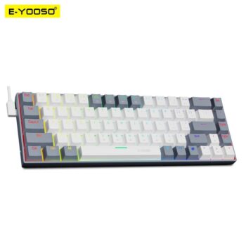 Teclado Mecânico sem Fio E-YOOSOO Z686 RGB